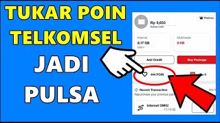 Cara Tukar Poin Telkomsel Jadi Pulsa Tanpa Aplikasi Akses Kode Dial Ini [upl. by Geordie]