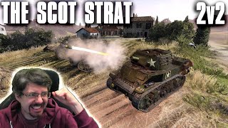 2v2  THE SCOT STRAT  Company of Heroes 3 [upl. by Imaon]