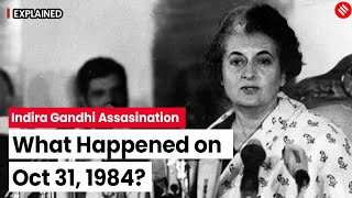 Indira Gandhi Death Anniversary October 31 1984 Remembering the Assassination of Indira Gandhi [upl. by Kobe575]