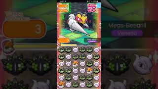 Mega Beedrill Pokemon Shuffle 2021 [upl. by Cecilla]