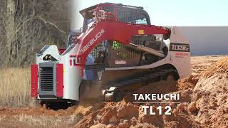 Takeuchi TL12 Track Loader Walk Around  Feenaughty Machinery [upl. by Minica112]