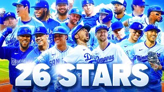 I Brought 26 MLB SUPERSTARS to ONE Team [upl. by Odilia]