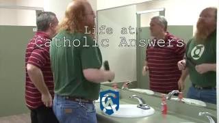 Life at Catholic Answers Grooming [upl. by Lerad150]