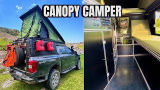 CANOPY CAMPER El VEHÍCULO IDEAL para OVERLANDING y OFF ROAD [upl. by Whitcher614]