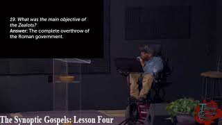 The Synoptic Gospels Lesson Four  The Jewish Religious System [upl. by Siver]