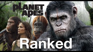 Planet of the Apes Movies Ranked [upl. by Littell]