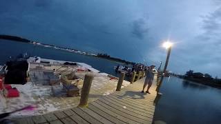 Cherrystone Campground Fishing for Striper [upl. by Nosyt]