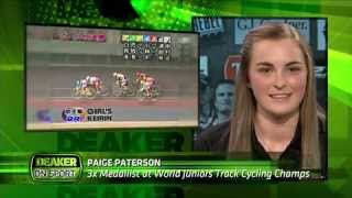 Deaker on Sport  Paige Patersons Japan Girls Keirin Interview [upl. by Ocir727]