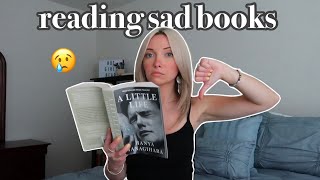 Reading Sad Books Vlog spoiler free reading vlog 😢 [upl. by Abehshtab754]