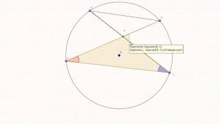 Angle formed by two chords [upl. by Dilisio]