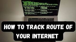 How to track route of your internet [upl. by Zadack]