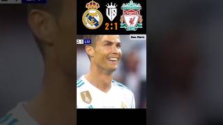 One Day Real Madrid Destroyed Liverpool FC 😚 Real Madrid vs Liverpool FC footballviralshorts [upl. by Edmea899]