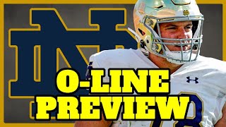 Notre Dame Offensive Line the Biggest Concern [upl. by Jorey]