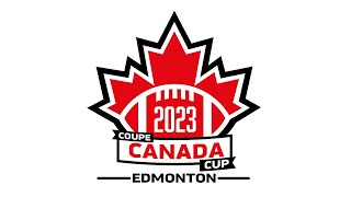 2023 Football Canada U18 Canada Cup 🏈 QF 1 Saskatchewan v 8 New Brunswick July 9 2023 [upl. by Sprung]