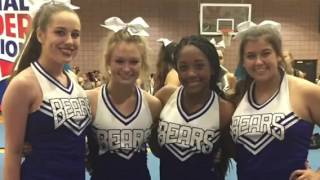 Cassadee Dunlap varsity cheer camp 2016 [upl. by Card470]