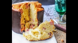 PANETTONE SALATO FARCITO SOLO DI ARTE IN CUCINA [upl. by German]