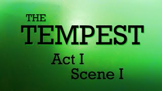 The Tempest— Act 1 Scene 1 2014 [upl. by Fatsug77]