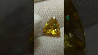 Firey colorful sphene gemstone 335 CTS wwwpuritygemsetsycom [upl. by Currier]