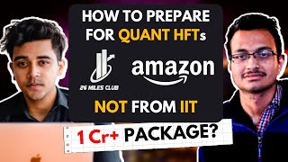 NonIITian to HFT 🔥How to Prepare for HFTs Interview Experience  Prev Amazon Redhat  1Cr Package [upl. by Ahsaeyt225]