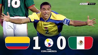 Colombia 1 x 0 Mexico ● 2001 Copa América Final Extended Goals amp Highlights HD [upl. by Cired598]