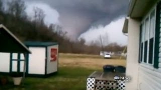 Tornado Outbreak Caught on Tape [upl. by Noby781]