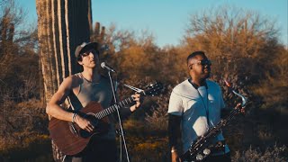 Mike Carney Featuring Sax Man Art  “SWEET SOUNDS” live acoustic in the desert [upl. by Lladnarc]