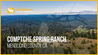 Comptche Spring Ranch  Mendocino County California [upl. by Wolfy128]