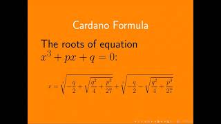 Cardano Formula [upl. by Hughie]