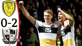 Burton vs Port Vale 02  All Goals and Extended Highlights 2023 [upl. by Ultun]