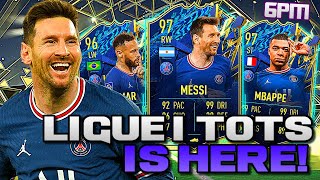 FIFA 22 LIVE LIGUE 1 TOTS LIGUE 1 TOTS PACK OPENING TEAM OF THE SEASON FIFA 22 ULTIMATE TEAM [upl. by Fry414]