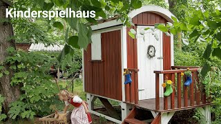 Putzaktion im Kinderspielhaus  Der Kleine Bauwagen [upl. by Suoivatnod468]