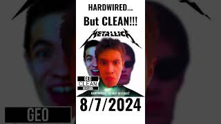 METALLICA Hardwired but CLEAN metallica cleanmusic metal fortnite hardwired 72seasons [upl. by Weissman]