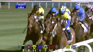 Gentildonna  Dubai Sheema Classic Gr1  Meydan  290314 [upl. by Natsirk]