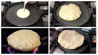 10 Minutes Recipe  The Perfect Roti Phulka Chapati   No knead  No Rolling 🙂 [upl. by Leira]