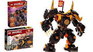 I build a Mech for Cole with 2 LEGO Ninjago sets [upl. by Nigle]