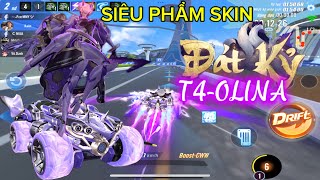 ZING SPEED MOBILE T4OLINA ĐÁT KỶ SIÊU PHẨM SKIN PHONG THẦN BẢNG 🔥🔥 [upl. by Winshell]