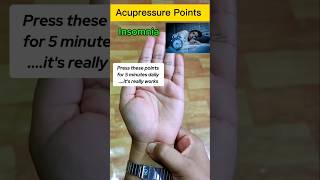 Acupressure Point For Urine IssuesDry Cough and Insomnia [upl. by Lindo444]