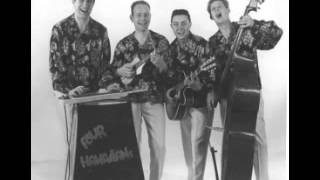 Four Hawaiians  On the beach at Waikiki [upl. by Akenot]