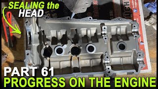 Porsche 911 996 Restoration  Sealing the Head  Part 61 [upl. by Dallis]