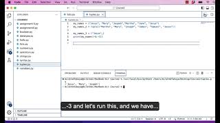 Week 11Lesson 3  Python Tuples [upl. by Strohben]