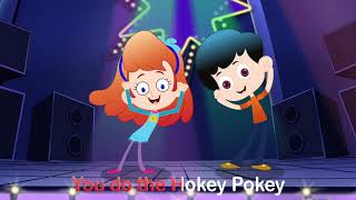 Hokey Pokey Song ¦ Nursery Rhymes by EFlashApps [upl. by Bathulda497]