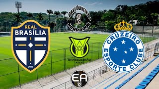 REAL BRASÍLIA X CRUZEIRO AO VIVO CAMPEONATO BRASILEIRO FEMININO 2023 ÚLTIMA RODADA [upl. by Arbma]