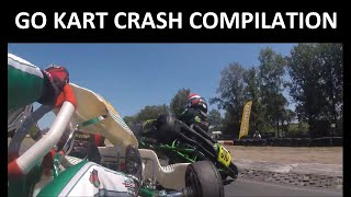 Go Kart Crash Fail amp Near misses Vol 1 [upl. by Rugen]