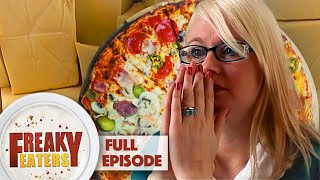 Addicted To Cheese And Pizza  FULL EPISODE  Freaky Eaters [upl. by Ichabod]