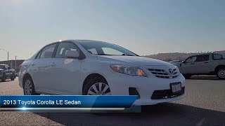 2013 Toyota Corolla LE Sedan San Diego San Ysidro Bonita Otay Mesa [upl. by Atteoj]