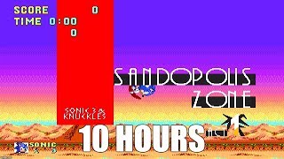 Sonic amp Knuckles  Sandopolis Zone Act 1 Extended 10 Hours [upl. by Roland706]