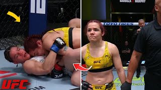 Piera Rodriguez blasts ‘coward’ Ariane Carnelossi after UFC Vegas 92 headbutt disqualification loss [upl. by Silin390]