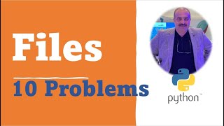 Python Problem Set5 FILES 10 Examples [upl. by Garber]