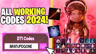 DRESS TO IMPRESS NEW CODES SEPTEMBER 2024  ROBLOX DTI CODES UPDATE NEWS  HALLOWEEN UPDATE [upl. by Enedan]