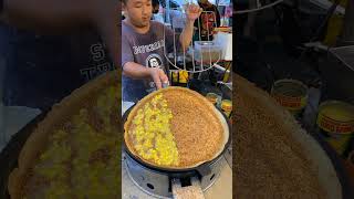 Mouth watering Food Peanut Corn Pancake  Malaysian Street Food [upl. by Lezah]